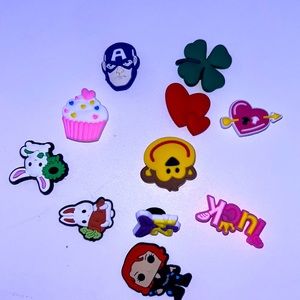 Croc charms never used brand new